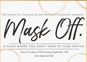 Mask Off will provide a safe and supportive space for UGA undergraduate and graduate people of color.